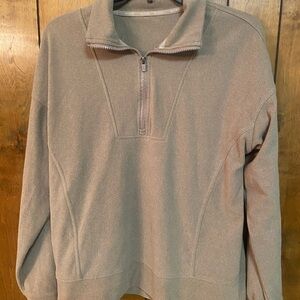 RBX Neutral Taupe Fleece Pullover